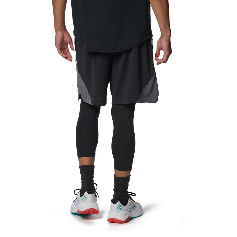 アンダーアーマー（UNDER ARMOUR）（メンズ）バスケットボールウェア カリー 3/4レギンス 1379828 003 速乾