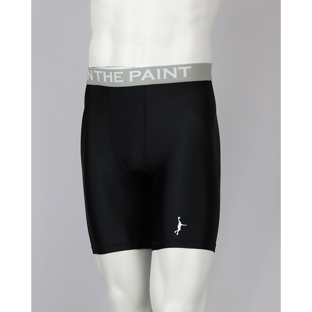 インザペイント（IN THE PAINT）（メンズ）バスケットボールウェア インナー ハーフパンツ ITP18484BLK 速乾