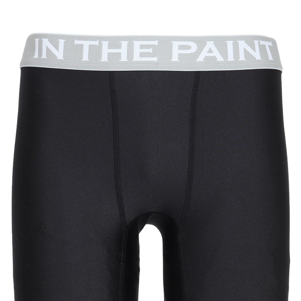 インザペイント（IN THE PAINT）（メンズ）バスケットボールウェア インナー 3/4パンツ アンダーウェア ITP19340/BLK