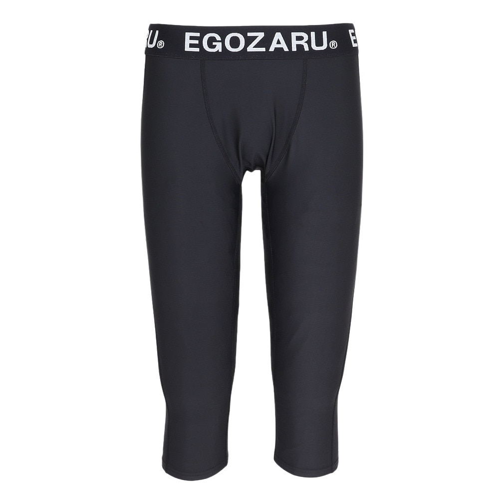 エゴザル（EGOZARU）（メンズ、レディース）バスケットボールウェア ソリッドサポート インナータイツ 7部丈 EZUW-2303-012