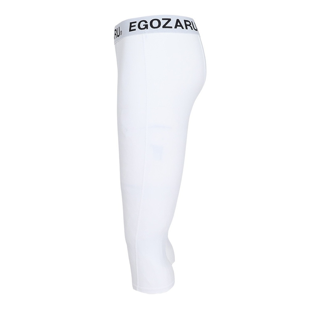 エゴザル（EGOZARU）（メンズ、レディース）バスケットボールウェア ソリッドサポートインナータイツ 7分丈 EZUW-2303-025
