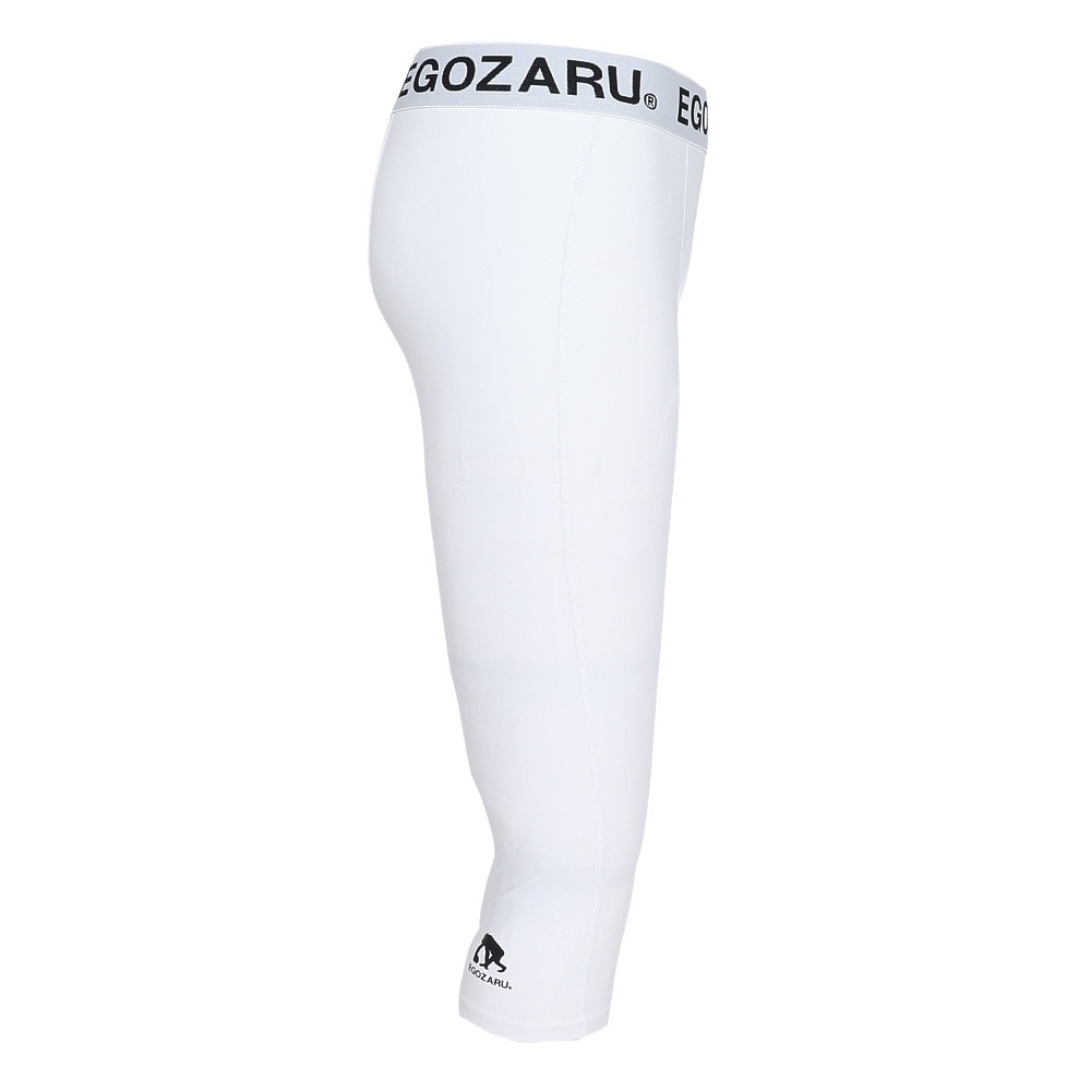 エゴザル（EGOZARU）（メンズ、レディース）バスケットボールウェア ソリッドサポートインナータイツ 7分丈 EZUW-2303-025