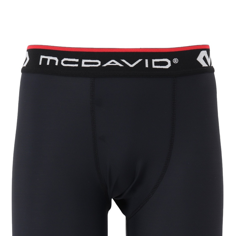 マクダビッド（McDavid）（メンズ）バスケットボール UVカット インナー スパッツ コンプレッション ショーツ M706 BK 速乾
