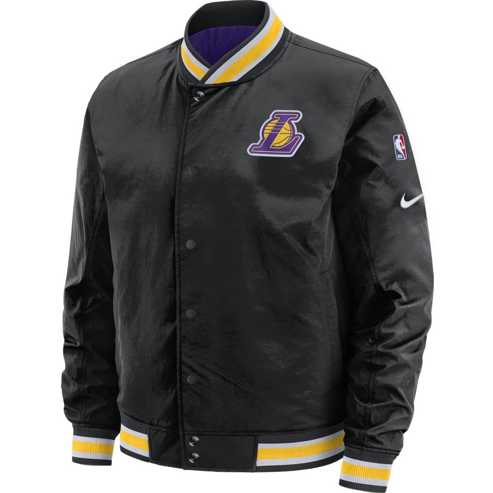  ロサンゼルス レイカーズ リバーシブル コートサイド ジャケット AV3543-010SP20NBA