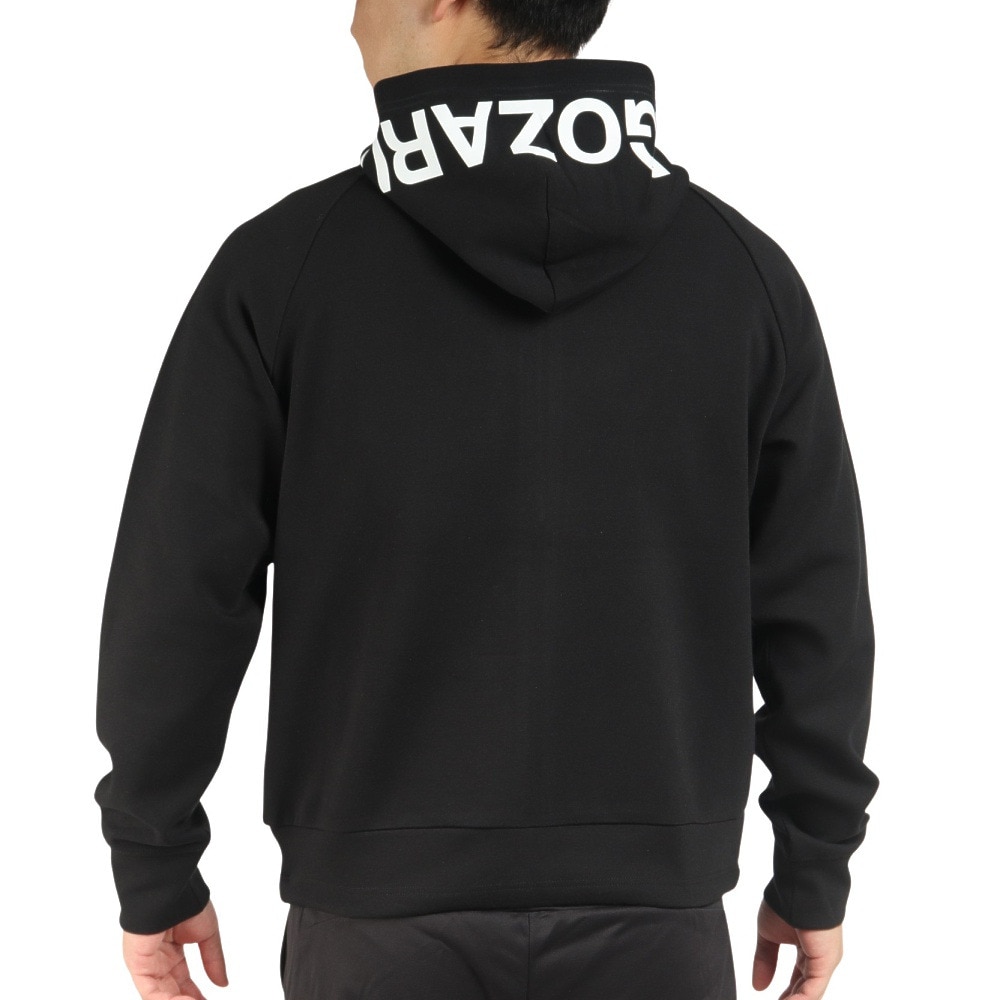 エゴザル（EGOZARU）（メンズ）バスケットボールウェア フードロゴ ジップアップ スウェットパーカ EZSW-F2207-012