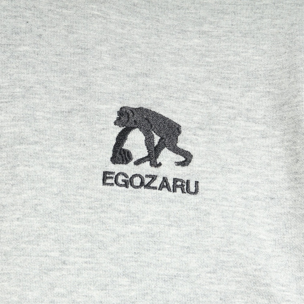 エゴザル（EGOZARU）（メンズ）バスケットボールウェア スリーブロゴ クルーネック スウェットシャツ EZSW-F2208-046