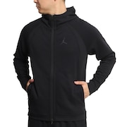 ジョーダン（JORDAN）（メンズ）バスケットボールウェア ドライフィット パーカー STMT エア FLC フルジップ長袖フーディ DQ7324-010