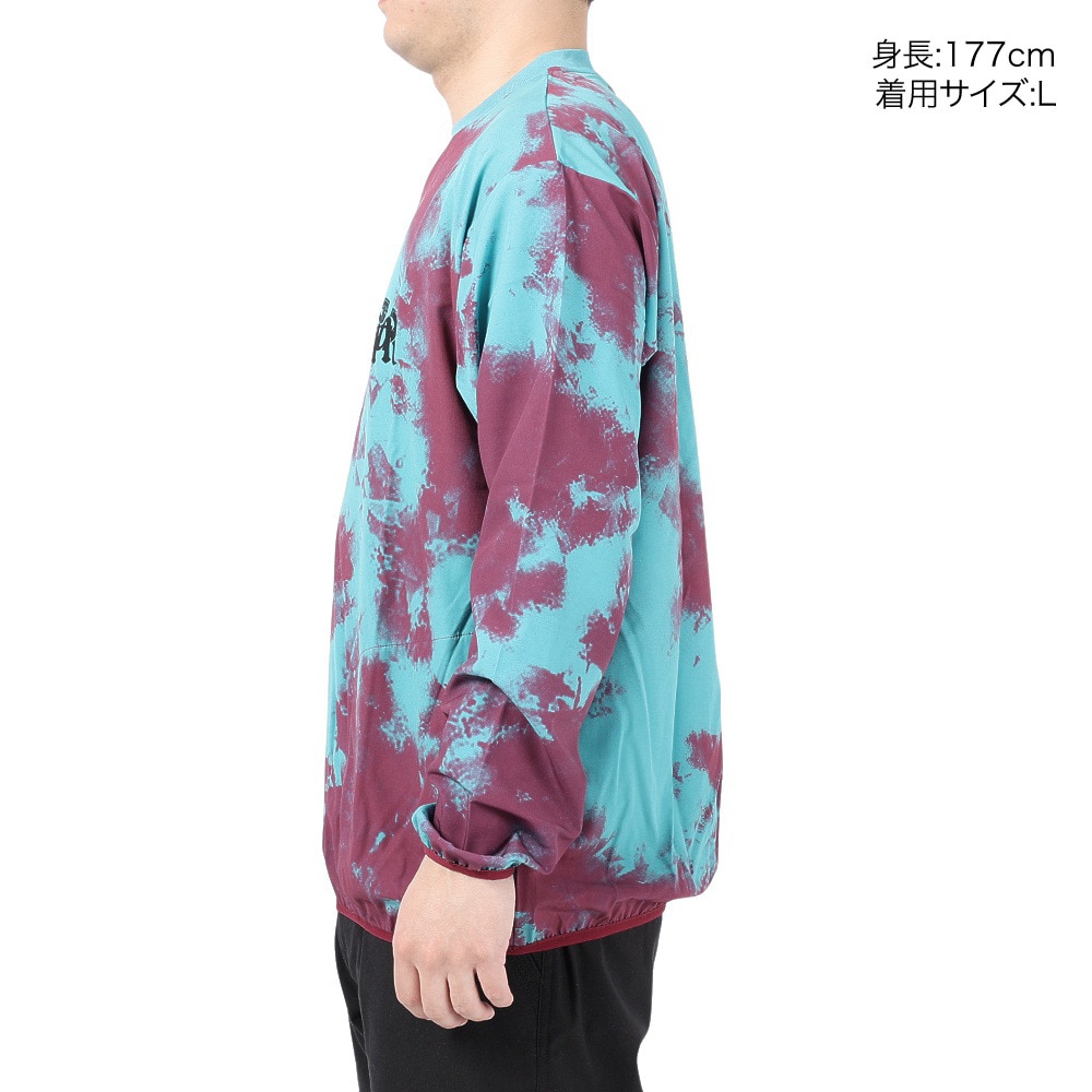 アクター（AKTR）（メンズ、レディース）バスケットボールウェア MIXTURE TIEDYE シューティングシャツ 123-007010 PL