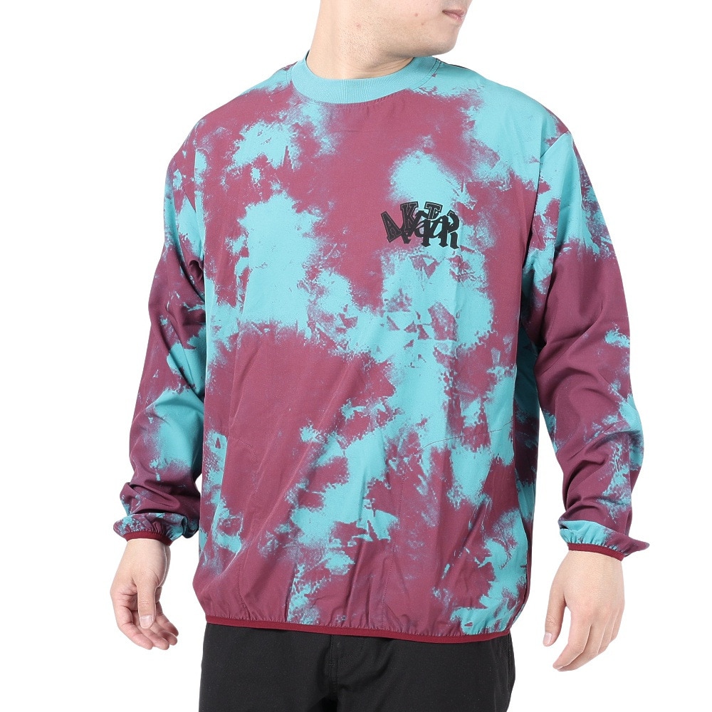 アクター（AKTR）（メンズ、レディース）バスケットボールウェア MIXTURE TIEDYE シューティングシャツ 123-007010 PL