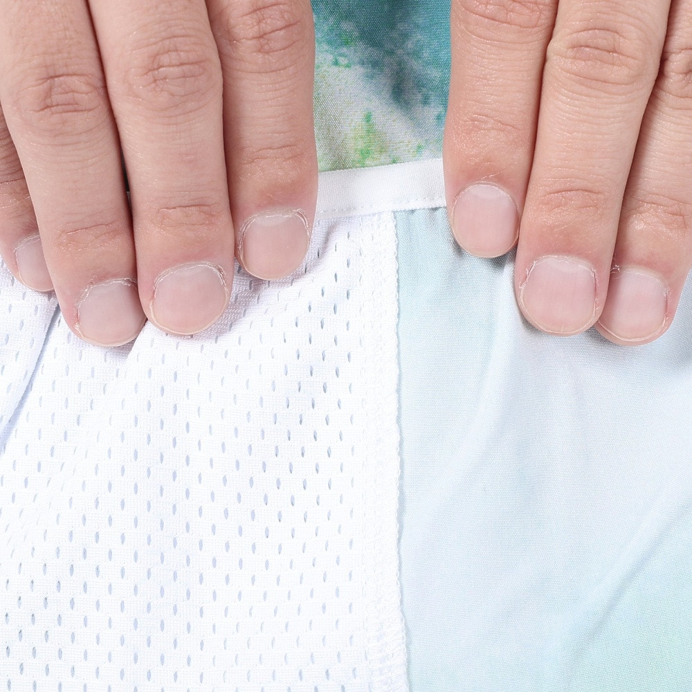 アクター（AKTR）（メンズ、レディース）バスケットボールウェア MIXTURE TIEDYE SHOOTING シャツ 123-007010 WH 速乾