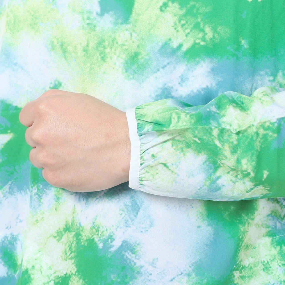 アクター（AKTR）（メンズ、レディース）バスケットボールウェア MIXTURE TIEDYE SHOOTING シャツ 123-007010 WH 速乾