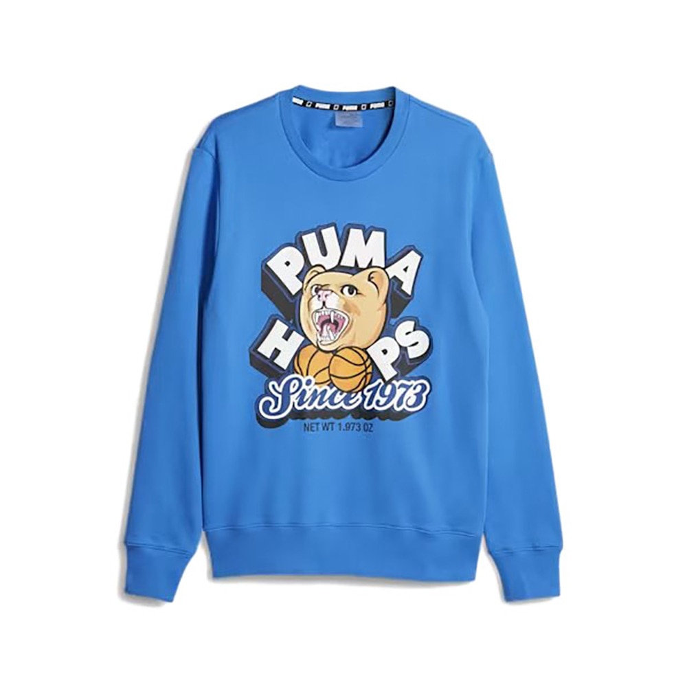 プーマ（PUMA）（メンズ）バスケットボールウェア ディラン クルー スウェット 62205501