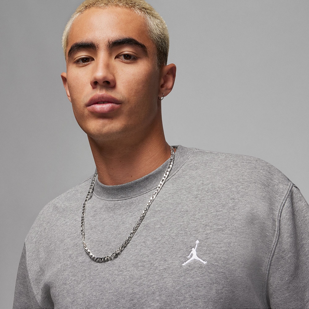 ジョーダン（JORDAN）（メンズ）スウェット 長袖 プルオーバー バスケットボールウェア エッセンシャル フリース FJ7777-091