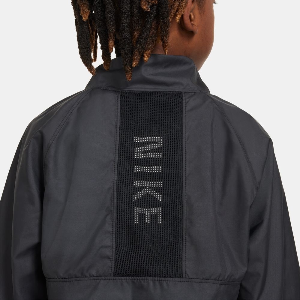 ナイキ（NIKE）（キッズ）長袖 ハーフジップ ジャケット バスケットボールウェア ボーイズ RPL フープス FN8318-010