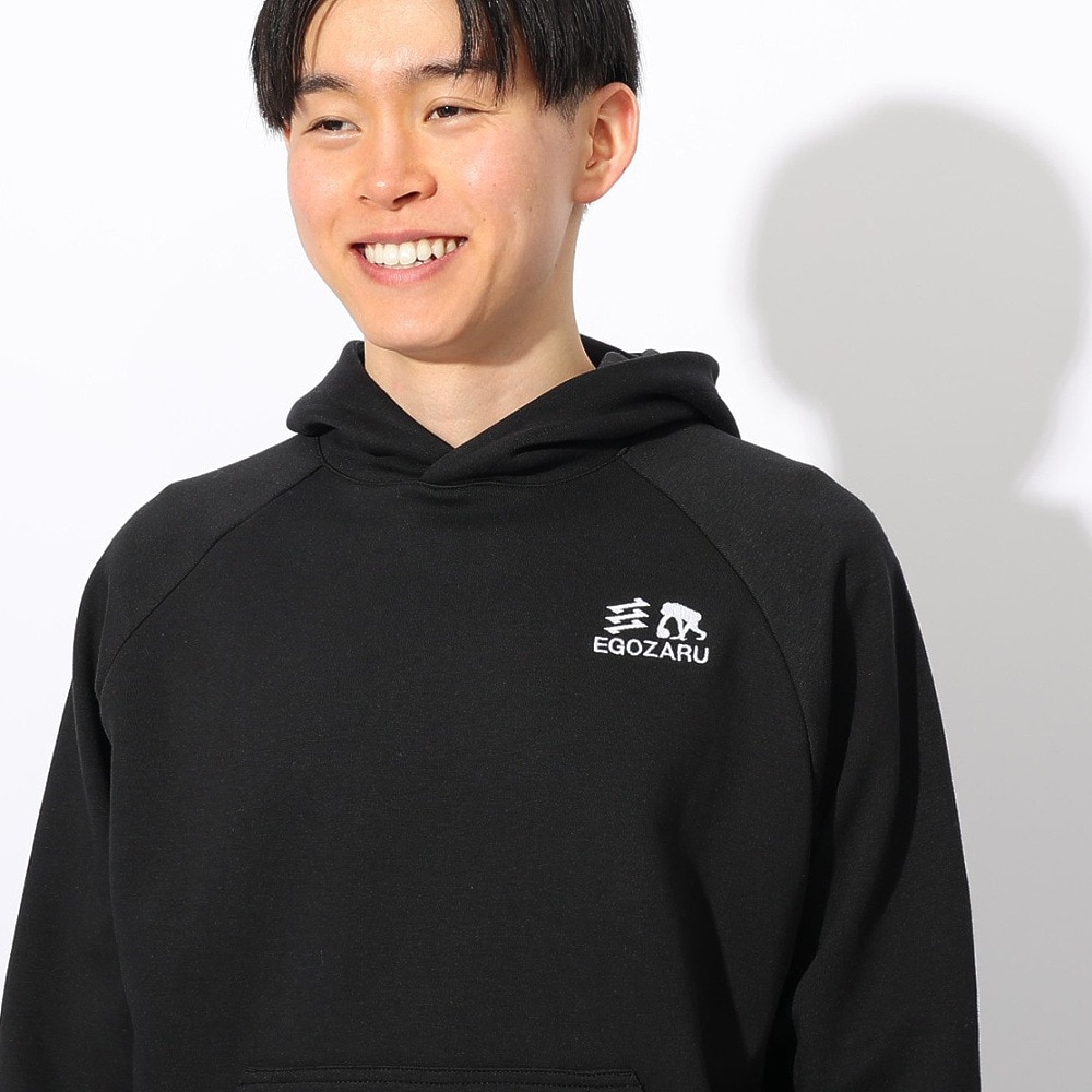 エゴザル（EGOZARU）（メンズ）バスケットボールウェア ダブルフェイス スウェット プルオーバー パーカ EZFW24USW002C001