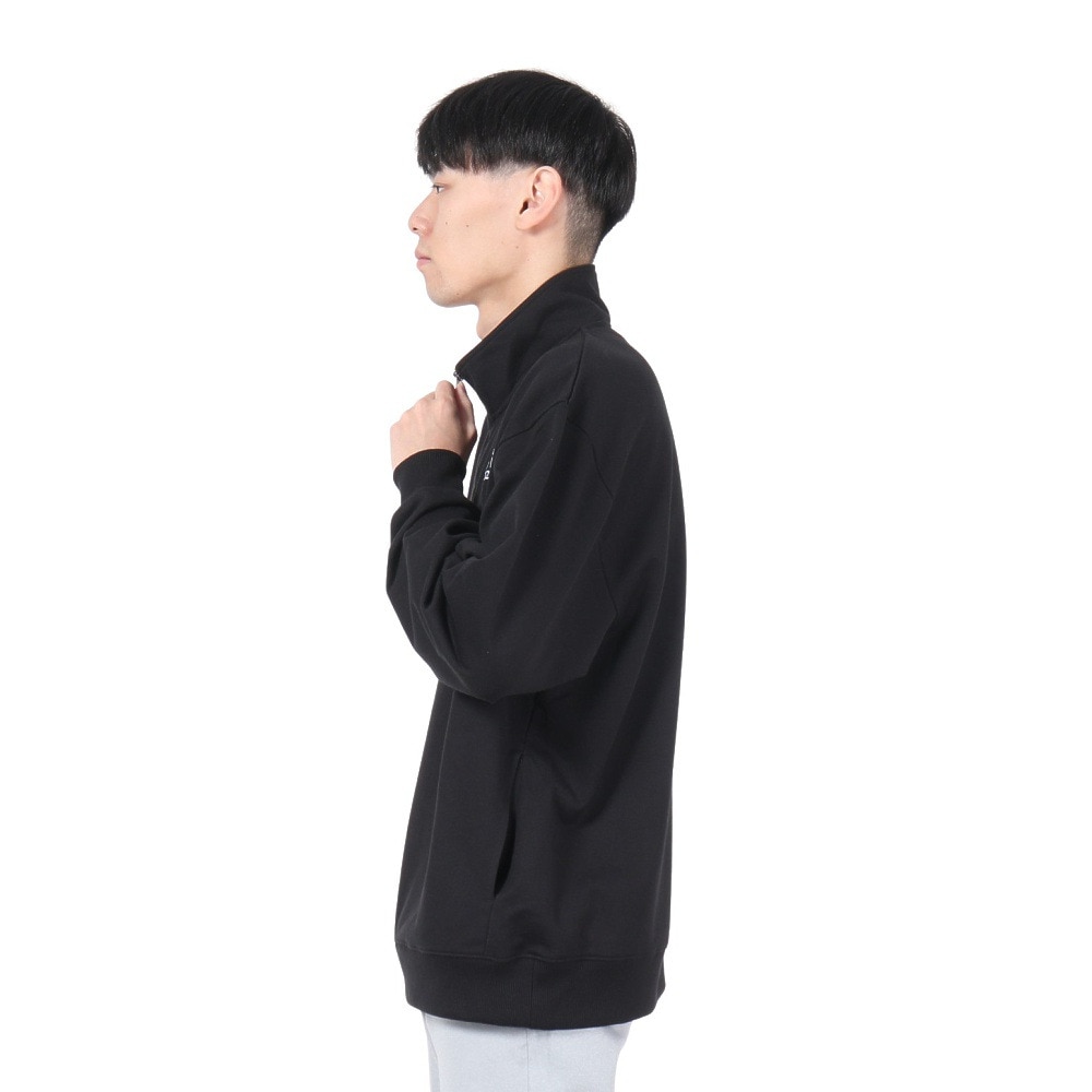 エゴザル（EGOZARU）（メンズ）バスケットボールウェア ハーフジップ スウェット EZFW24USW009C001