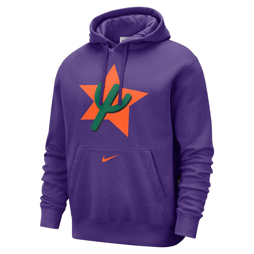 ナイキ（NIKE）（メンズ）バスケットボールウェア フェニックス サンズ クラブ シティ エディション フリース プルオーバー パーカー FZ0607-504