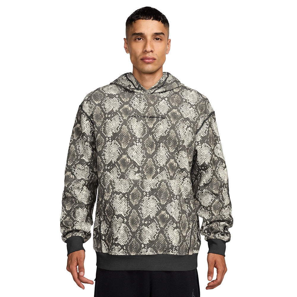 ジョーダン（JORDAN）（メンズ）バスケットボールウェア ドライフィット スポーツ プリント フリース プルオーバー パーカー HF9894-133