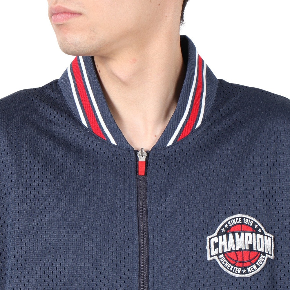チャンピオン（CHAMPION）（メンズ）バスケットボールウェア フルジップジャケット C3-BBC26 386