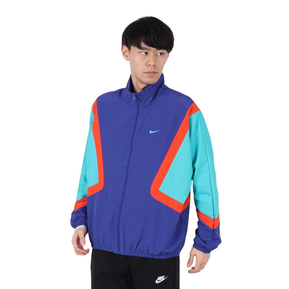 ナイキ（NIKE）（メンズ）【新商品】 バスケットボールウェア ドライフィット ウーブン アイコン ジャケット FZ0249-539