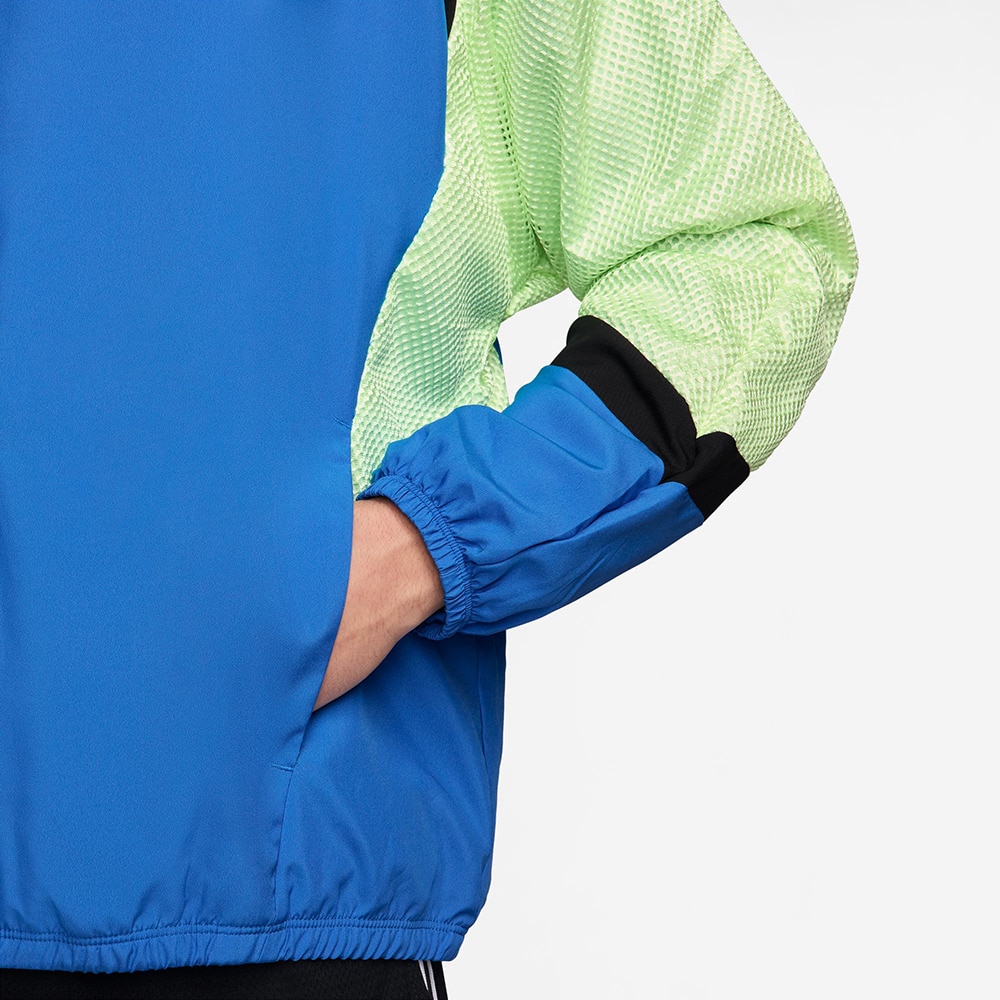 ナイキ(NIKE)バスケットボールウェアアイコン ウーブン バスケットボールジャケット HV3364-406(Men’s) ナイキ（NIKE）（メンズ）バスケットボールウェアアイコン ウーブン