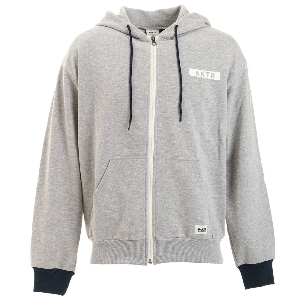 SIMPLY スウェットジップパーカー 216-007010 GY