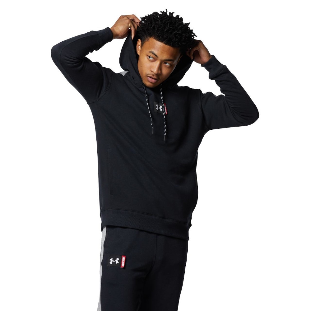 アンダーアーマー（UNDER ARMOUR）（メンズ）スウェット ロングスリーブ プルオーバー フーディー 1368972 001 バスケットボール スポーツウェア