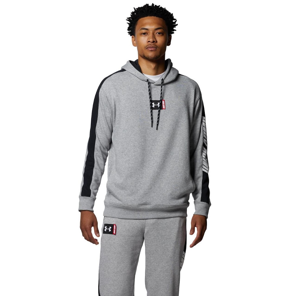 アンダーアーマー（UNDER ARMOUR）（メンズ）スウェット ロングスリーブ プルオーバー フーディー 1368972 011 バスケットボール  スポーツウェア スポーツ用品はスーパースポーツゼビオ