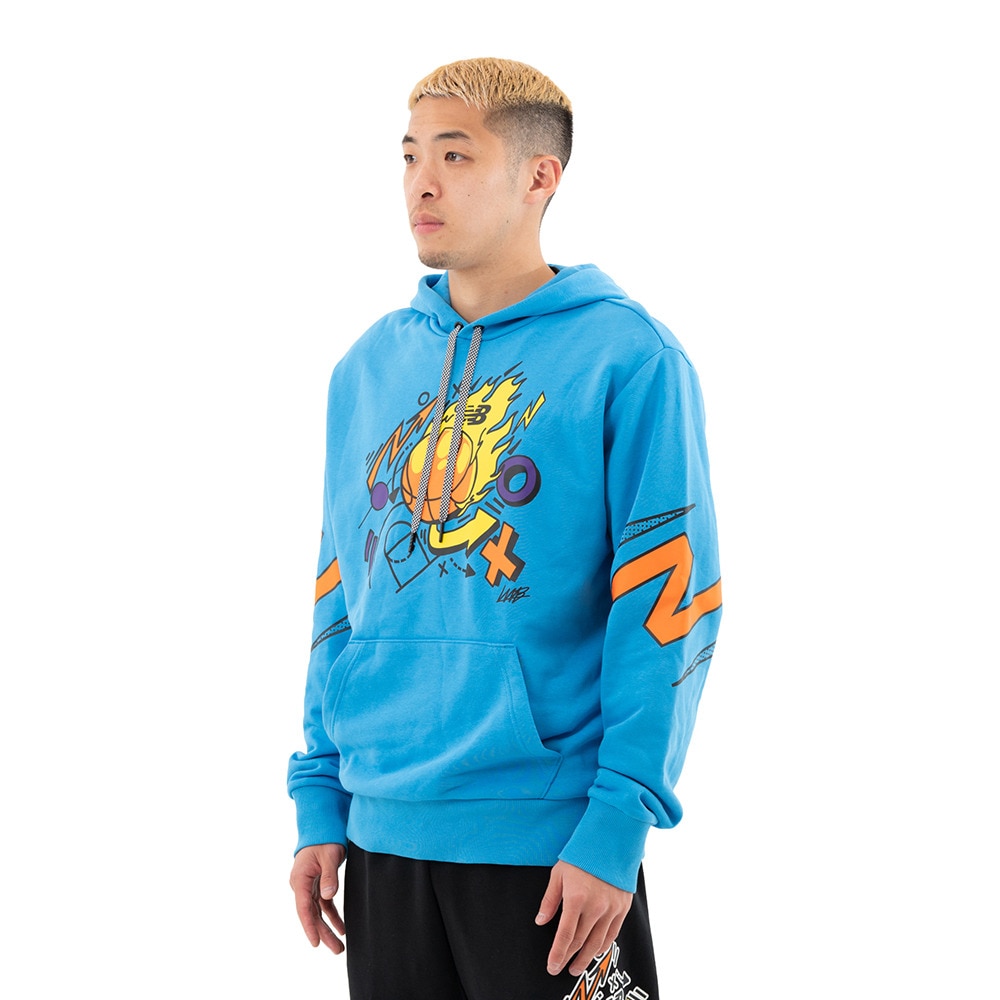 ニューバランス（new balance）（メンズ）Hoops スウェットフーディー MT13583HLU バスケットボール スポーツウェア★★★