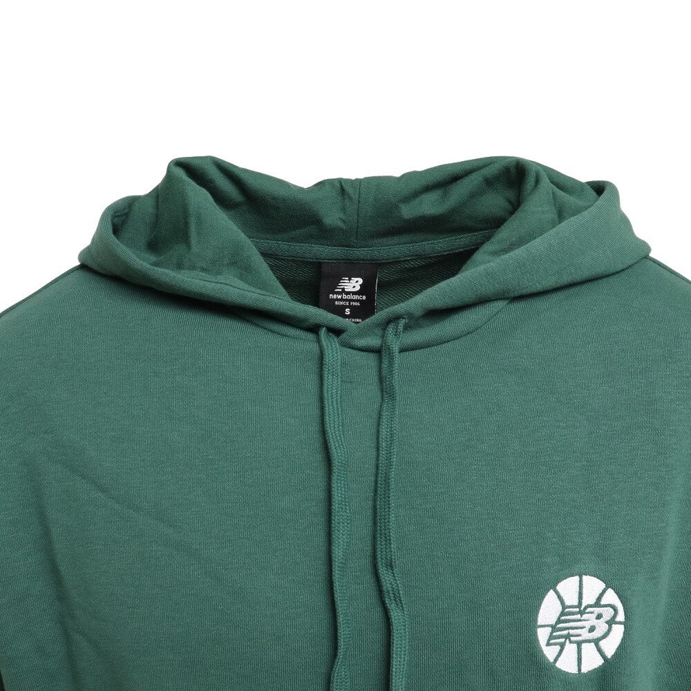 ニューバランス（new balance）（メンズ）バスケットボールウェア Hoops Essential ファンダメンタル スウェットフーディー MT23581TFN★★★