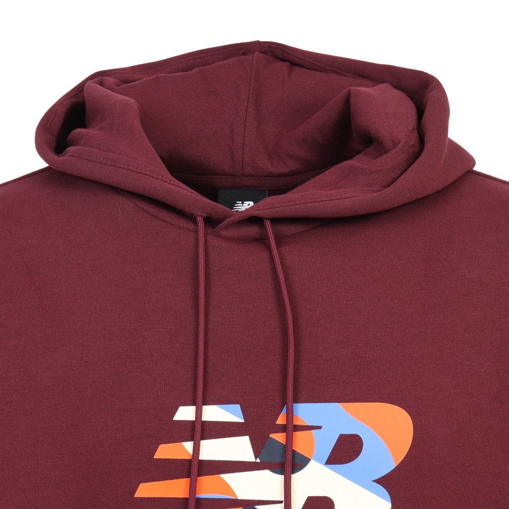 ニューバランス（new balance）（メンズ）バスケットボールウェア Hoops Classic Court スウェットプルオーバーフーディー MT23585NBY