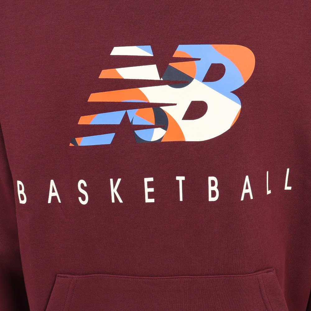 ニューバランス（new balance）（メンズ）バスケットボールウェア Hoops Classic Court スウェットプルオーバーフーディー MT23585NBY