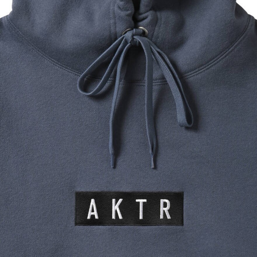 アクター（AKTR）（メンズ、レディース）バスケットボールウェア ロゴスウェット プルオーバー フーディー 222-024010 BL