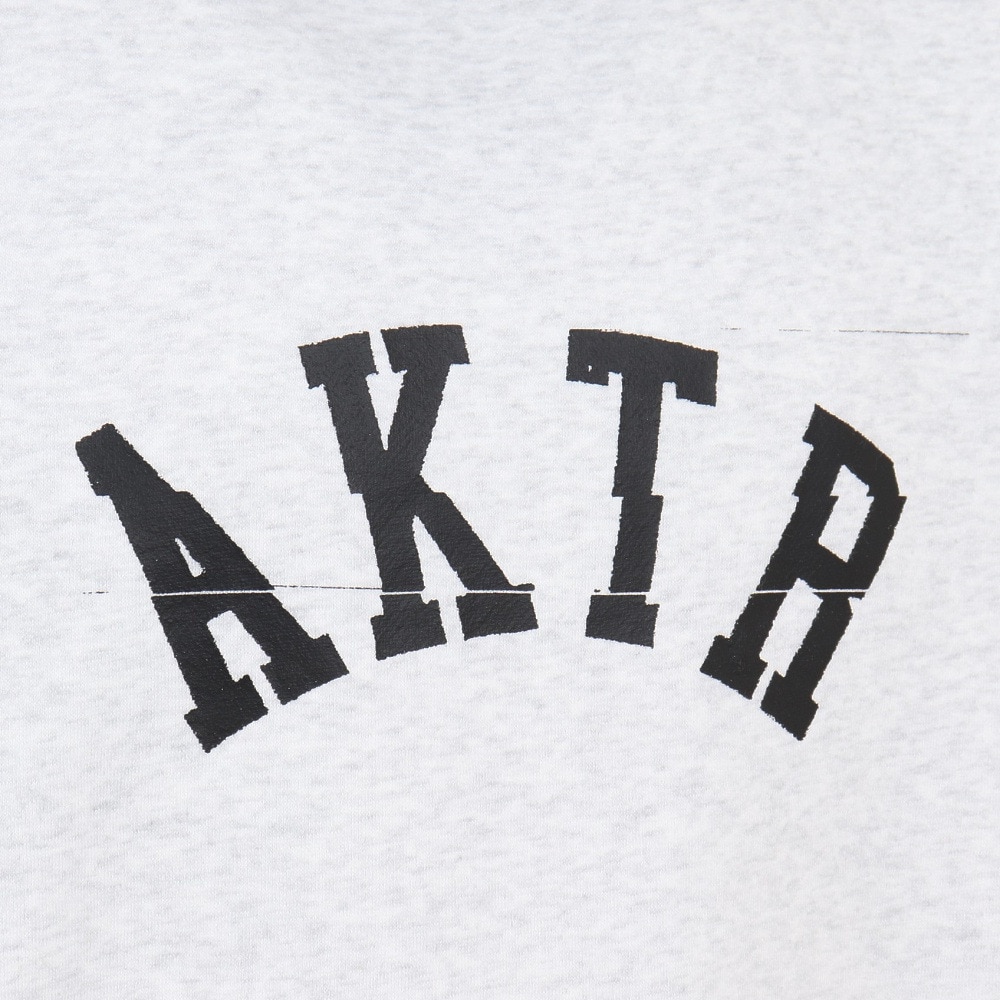 アクター（AKTR）（メンズ、レディース）バスケットボールウェア カットアップスウェット クルーネック 222-026010 GY