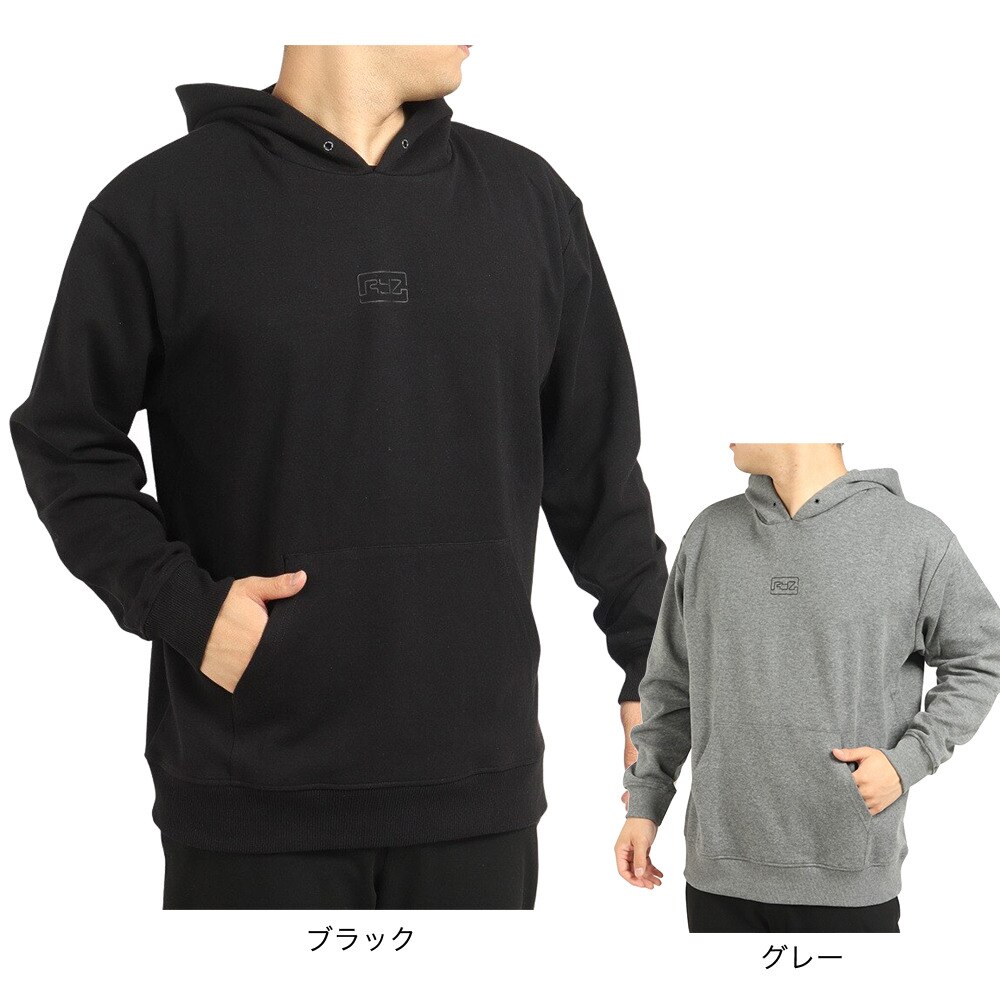 ライズ（RYZ）（メンズ）バスケットボールウェア ロゴフーディー RZ30CD22FW5050 GRY