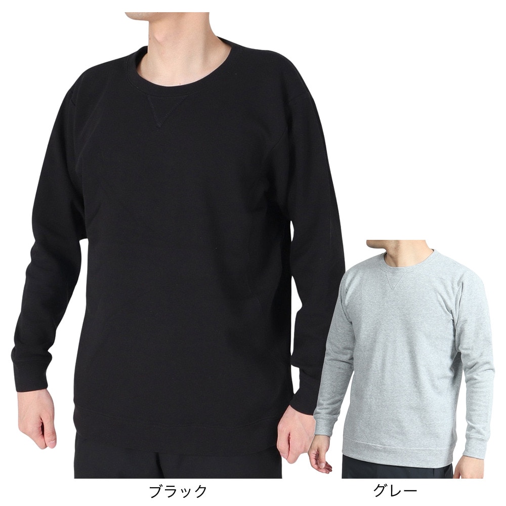 パフォーマンスギア（PG）（メンズ）バスケットボールウェア ソロテックス クルースウェット 751PG0TF1601 GRY