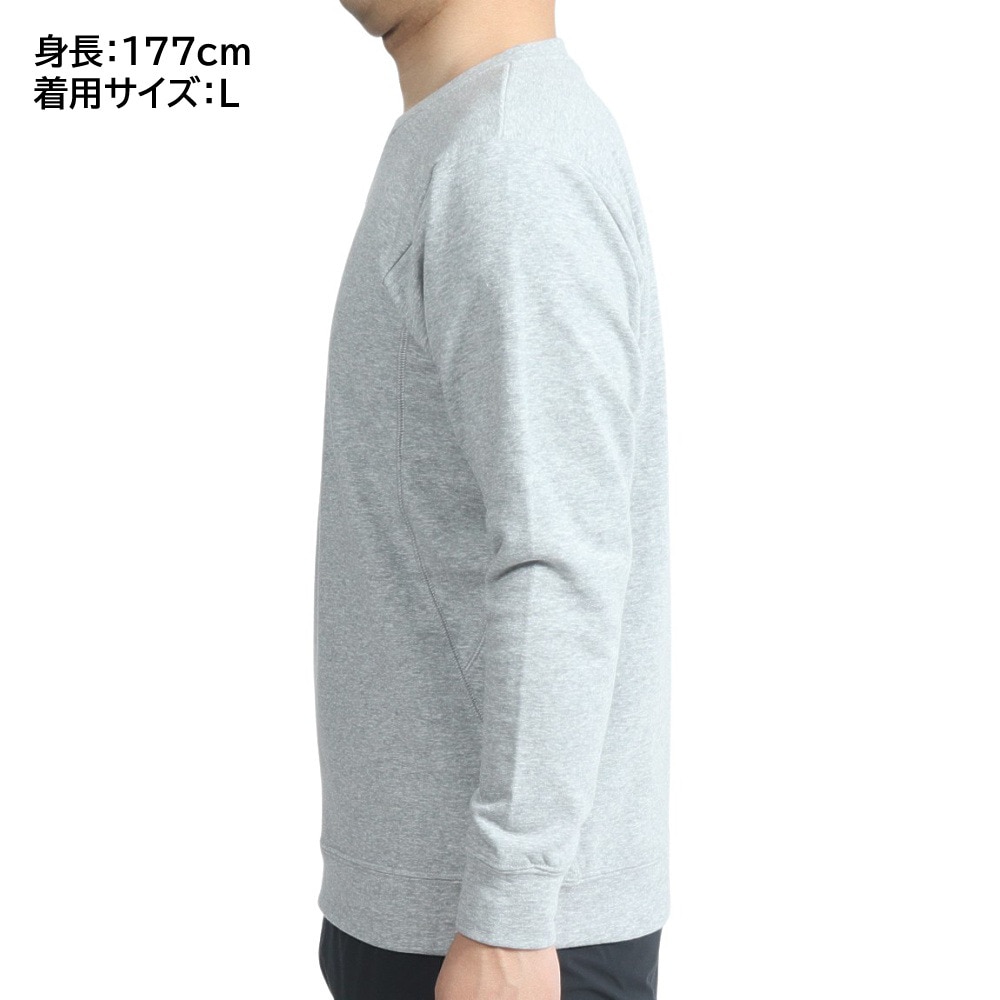 パフォーマンスギア（PG）（メンズ）バスケットボールウェア ソロテックス クルースウェット 751PG0TF1601 GRY