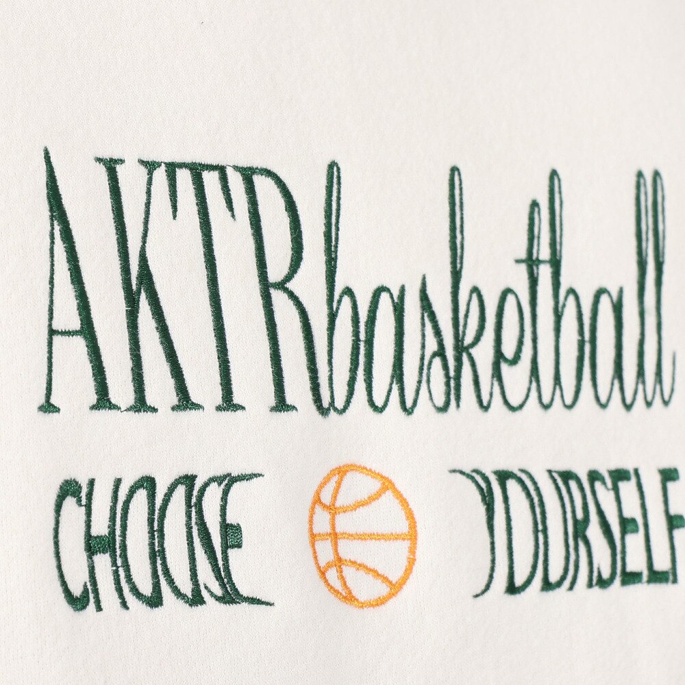 アクター（AKTR）（メンズ、レディース）バスケットボールウェア RETRO-CHIC SWEAT クルーネック シャツ 123-034010 CR