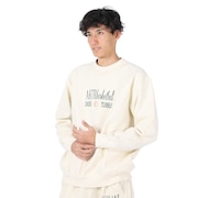 (メンズ、レディース)バスケットボールウェア RETRO-CHIC SWEAT クルーネック シャツ 123-034010 CR