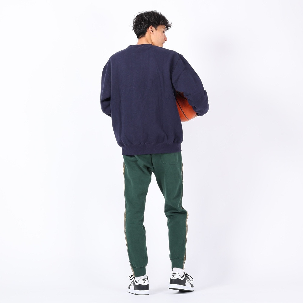 アクター（AKTR）（メンズ、レディース）バスケットボールウェア RETRO-CHIC SWEAT クルーネック シャツ 123-034010 NV