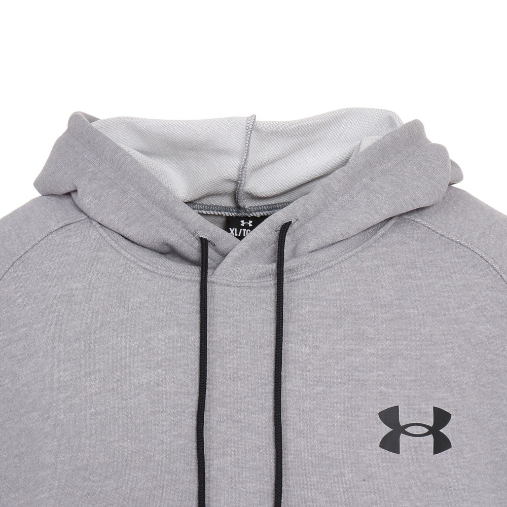 アンダーアーマー（UNDER ARMOUR）（メンズ）バスケットボールウェア ゲームタイム スウェット ロングスリーブ プルオーバーフーディー 1381378 035 速乾