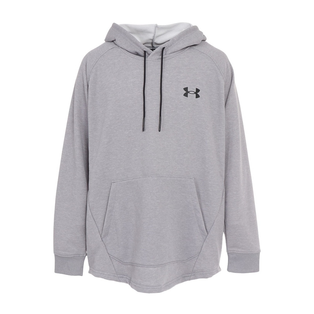 アンダーアーマー（UNDER ARMOUR）（メンズ）バスケットボールウェア ゲームタイム スウェット ロングスリーブ プルオーバーフーディー 1381378 035 速乾
