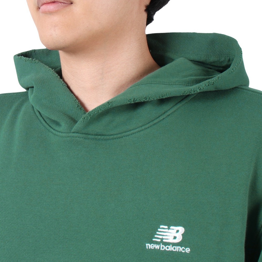 ニューバランス（new balance）（メンズ）バスケットボールウェア Hoops フリースフーディー MT33586TFN