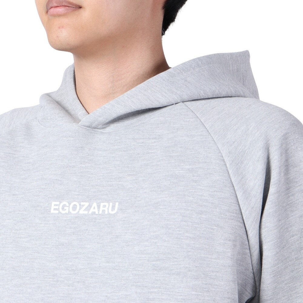 エゴザル（EGOZARU）（メンズ）バスケットボールウェア 長袖スウェット プルオーバーパーカー EZSW-F2302-046