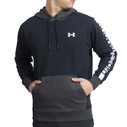 アンダーアーマー(UNDER ARMOUR)(メンズ)バスケットボールウェア スウェット ロングスリーブ プルオーバー フーディー 1375351 001
