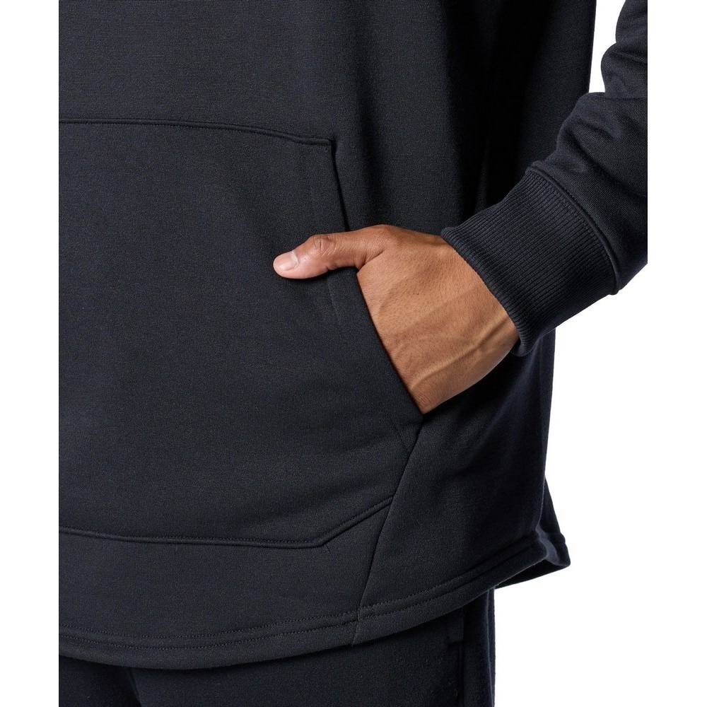 アンダーアーマー（UNDER ARMOUR）（メンズ）バスケットボールウェア ロングショット スウェット フーディー 1388352 001