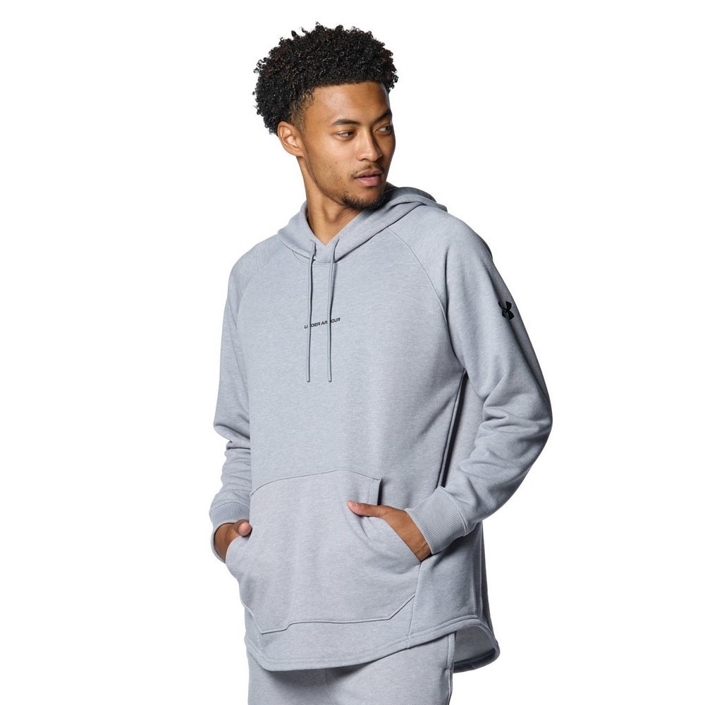 アンダーアーマー（UNDER ARMOUR）（メンズ）バスケットボールウェア ロングショット スウェット フーディー 1388352 035