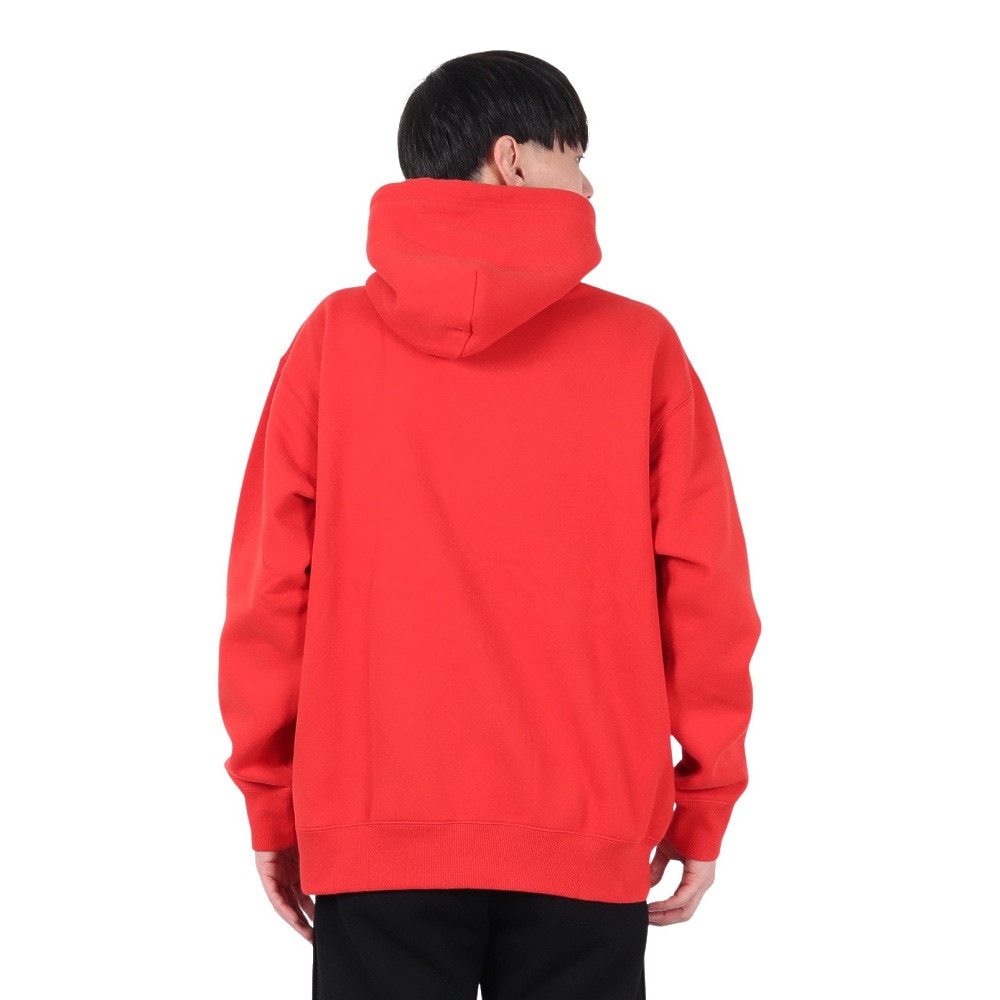アクター（AKTR）（メンズ）バスケットボールウェア ロゴ スウェット プルオーバー フーディー 224-027010 RD