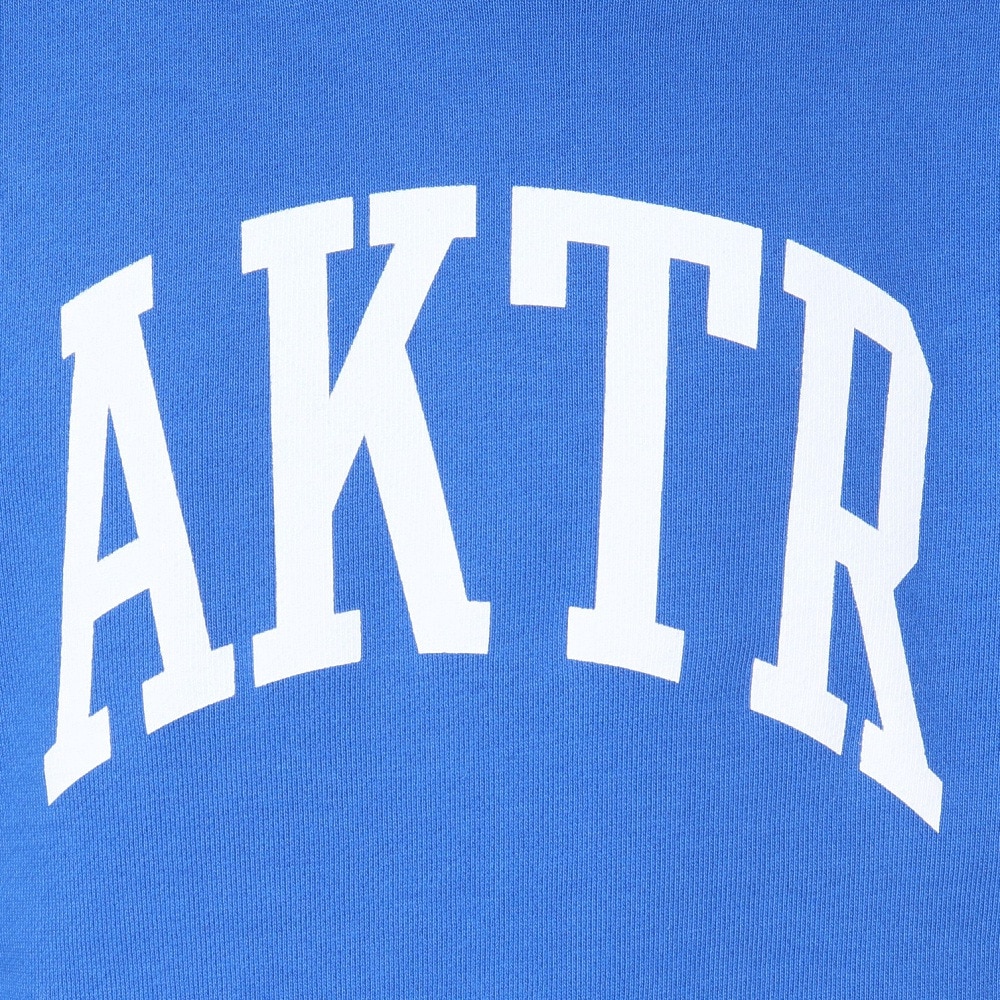アクター（AKTR）（キッズ）バスケットボールウェア カレッジロゴ スウェット フーディ 224-050010 BL