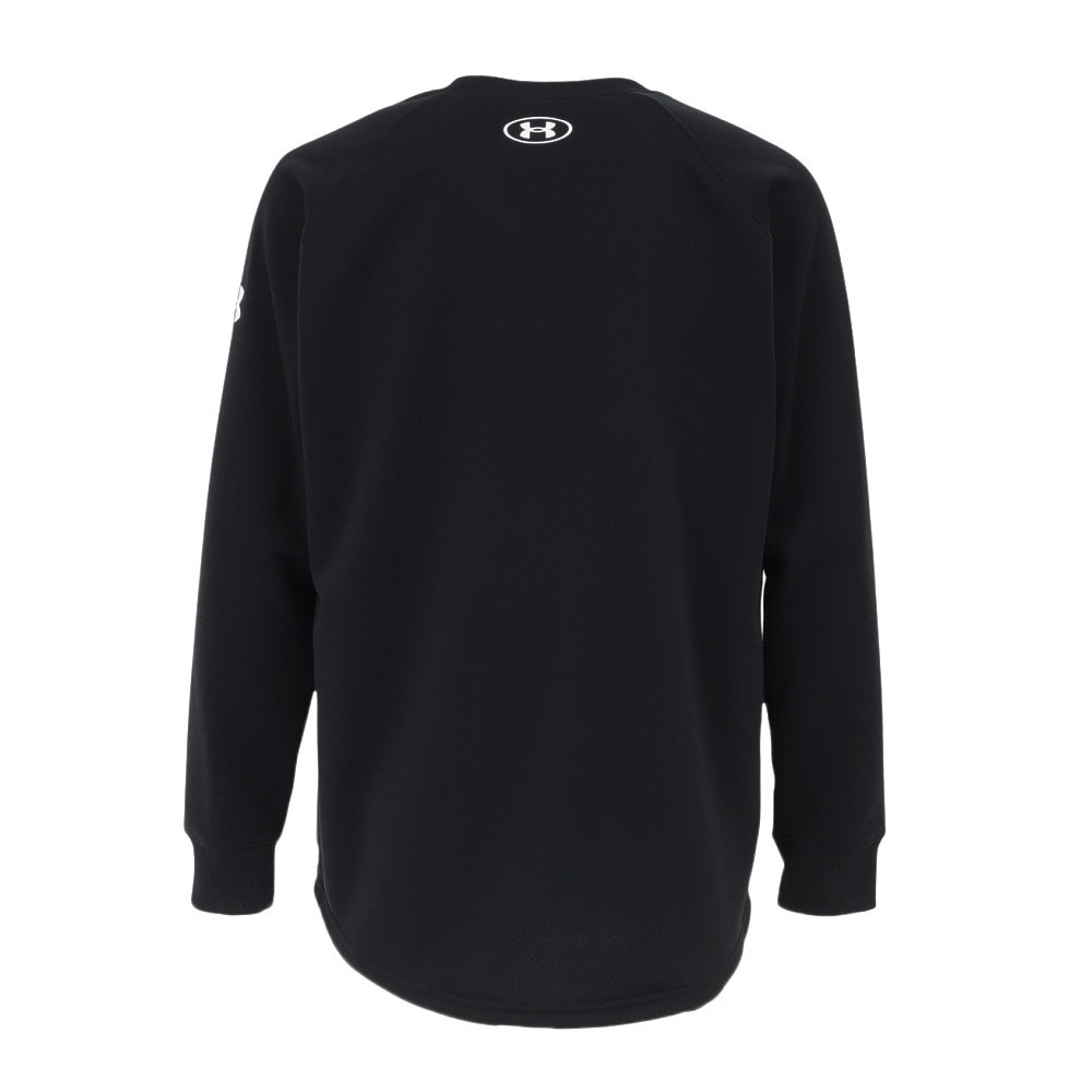 アンダーアーマー（UNDER ARMOUR）（メンズ）バスケットボールウェア ロングショット クルー スウェットシャツ 1388351 001